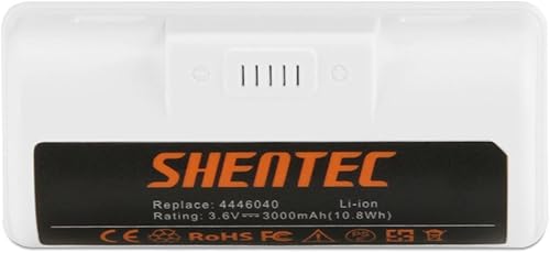 Miniatura 3 de Shentec Batería de repuesto de 3.6 V 3000 mAh compatible con iRobot Braava Jet 240 Robots de limpieza de piso, batería de iones de litio de 3.6 V