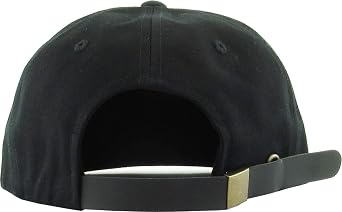 Jockey Flat Bill Cap Classic Hat Blank Cap Flat Visor Adjustable Cotton