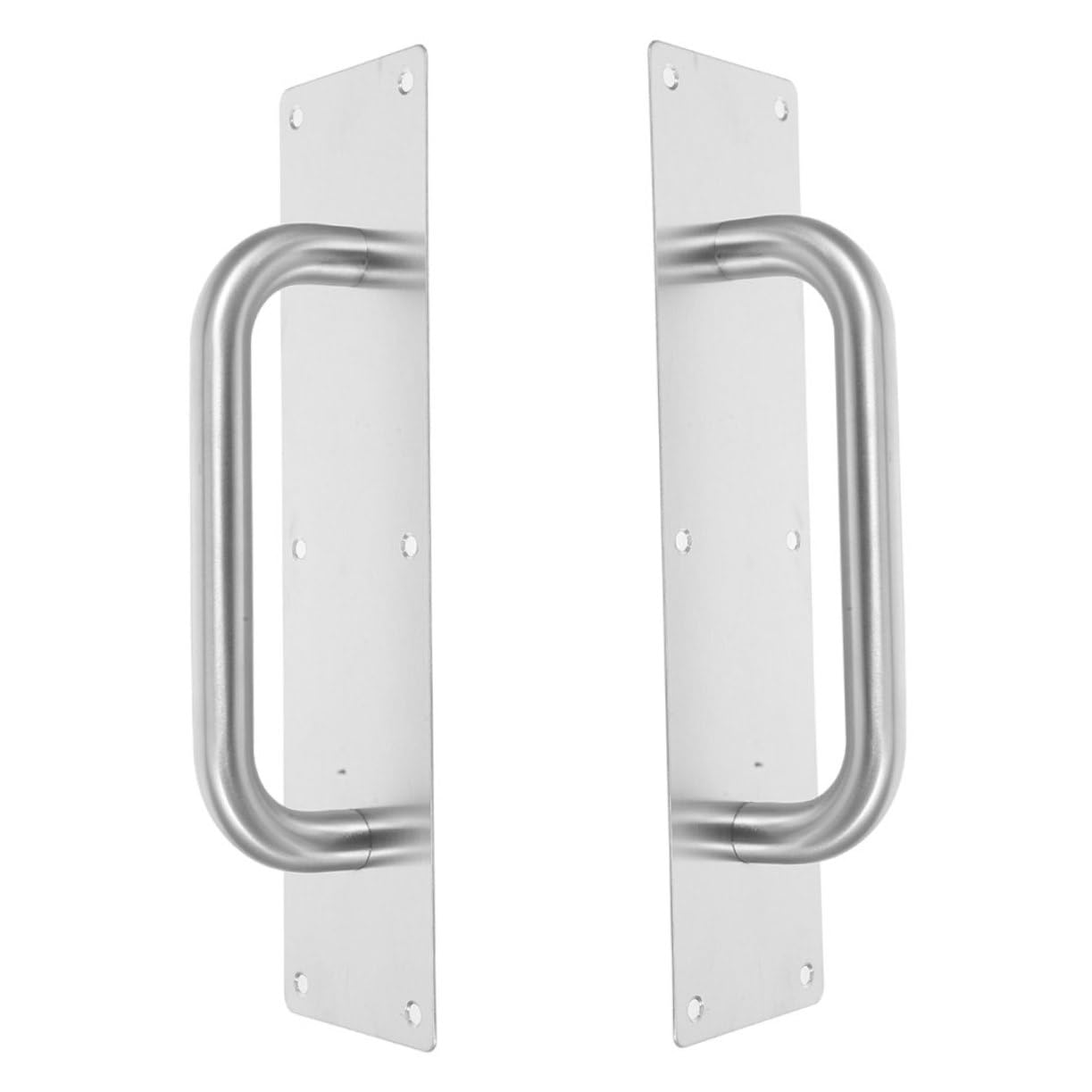 Poignée de porte de douche acier inoxydable anti-rouille lot de 2 pièces