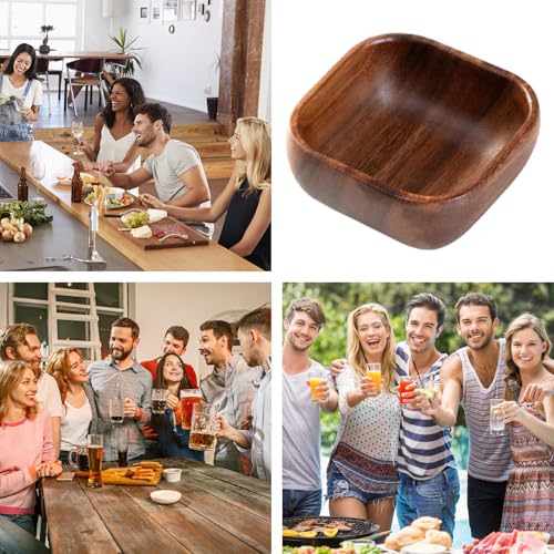 Plateau de service compartimenté pour apéritifs salés et trempettes - 5