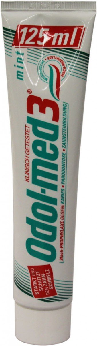 GlaxoSmithKline Consumer Healthcare GmbH & Co. KG Odol-med3 Mint Toothpaste, 125 ml