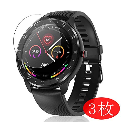 VacFun Lot de 3 HD Clair Film de Protection d'écran pour CanMixs 1.3 Z06 Smartwatch Smart Watch, Film Protecteur sans Bulles, Auto-Cicatrisant(Non vitre Verre trempé)