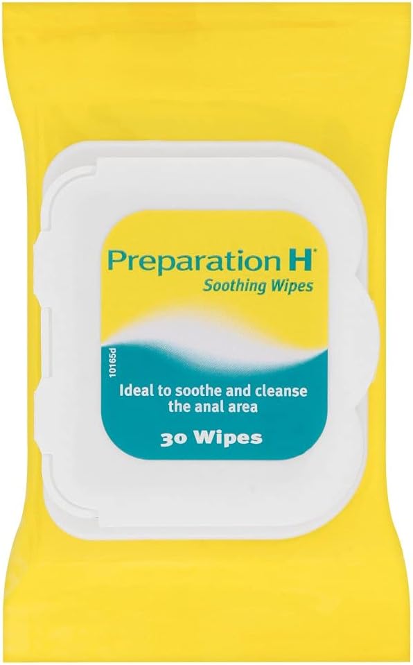 Preparation H 30 Soothing Wipes x 3 Packs