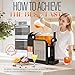 Slushie Machine for Home, 80 oz Slushy Maker with Self-Cleaning Function, 6 Preset Programs, No Ice Needed, Frozen Drink Machine for Slush, Margaritas, Frappés, Bartesian Cocktail and More
