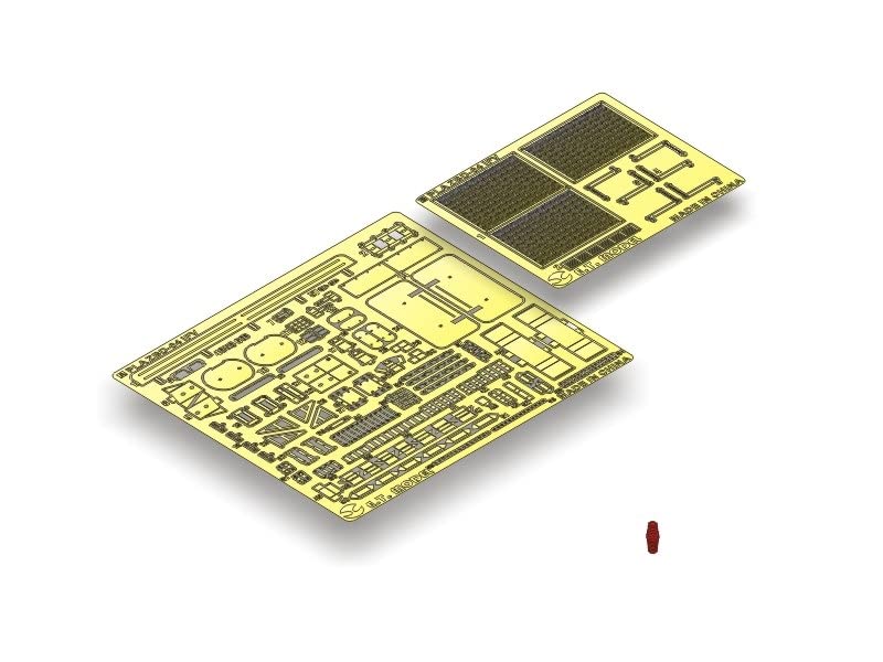 Détails en photodécoupe ZBD-04 1/35 pour remplacer les pièces plastiques Hobby Boss 82453