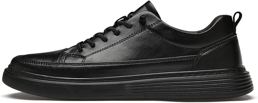 Mens Casual Shoes Fashion Leather Dress Sneakers Comfort Lightweight Walking Shoes for Male