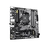 GIGABYTE B550M DS3H AC R2 AMD AM4 mATX Motherboard, Supports Ryzen 5000/4000/3000 Series Processors, DDR4, 5+3 Power Phase, 2X M.2, PCIe 4.0, WIFI5, GbE LAN, PCIe EZ-Latch, WiFi EZ Plug, RGB Fusion - Image 3