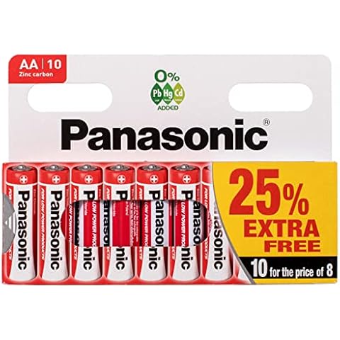 Panasonic AA 2917 Zinc Power Battery Cover