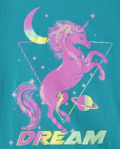 Image of The Children's Place Girls Short Sleeve Graphic T- Shirt