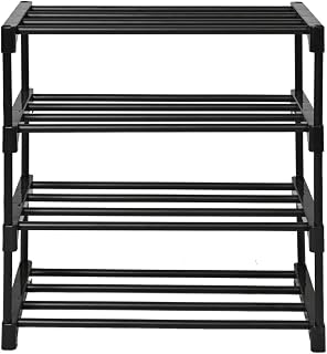 Keeva Multipurpose Rustproof PVC Plastic Shoe Rack for Home/Office, Foldable Storage Stand | Easy to Move & Assemble, Upto... Price In India