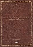  Catalogue de dessins et aquarelles anciens et modernes... / [expert] Dhios [édition 1874]