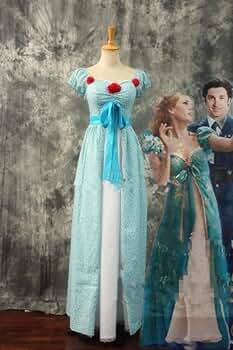 ジゼル　魔法にかけられて　カーテンドレス　コスプレ 51QiuVmSAXL._AC_AC_SY350_QL65_.jpg