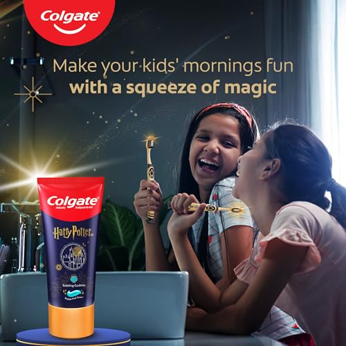 Image of Colgate Harry Potter Kids Toothpaste For 6+ Years, Bubble Fruit Flavour, Gentle Cavity Protection, Enamel Protection Tooth Paste With 50% Lesser Abrasive Formula, 80gm
