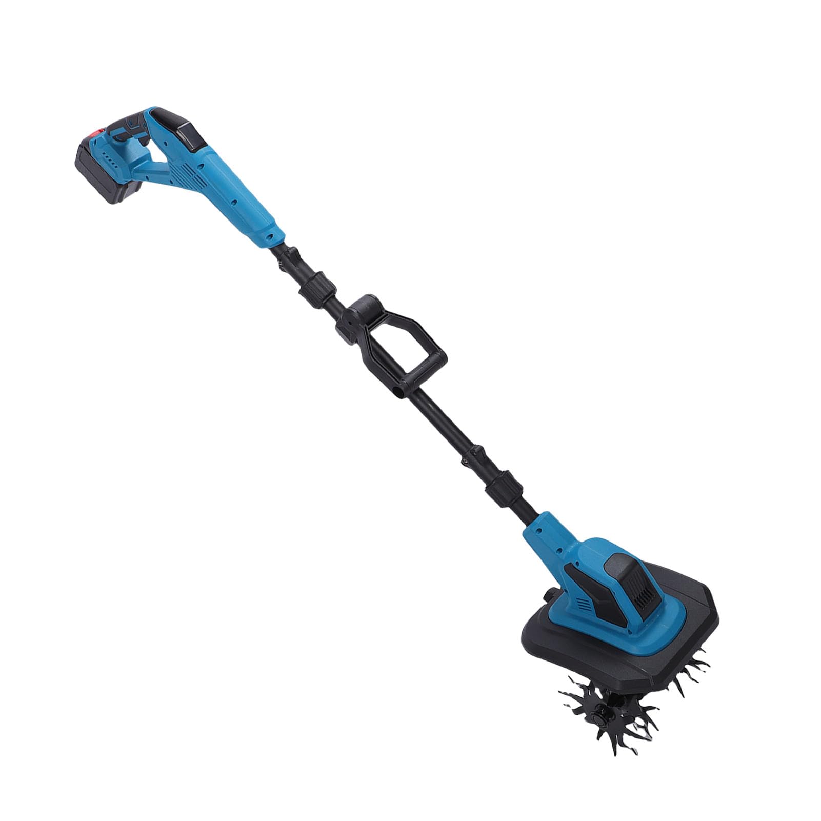 SEAFRONT Motoculteur sans Fil, Cultivateur de Jardin 4,5Ah 2 Roues (Prise