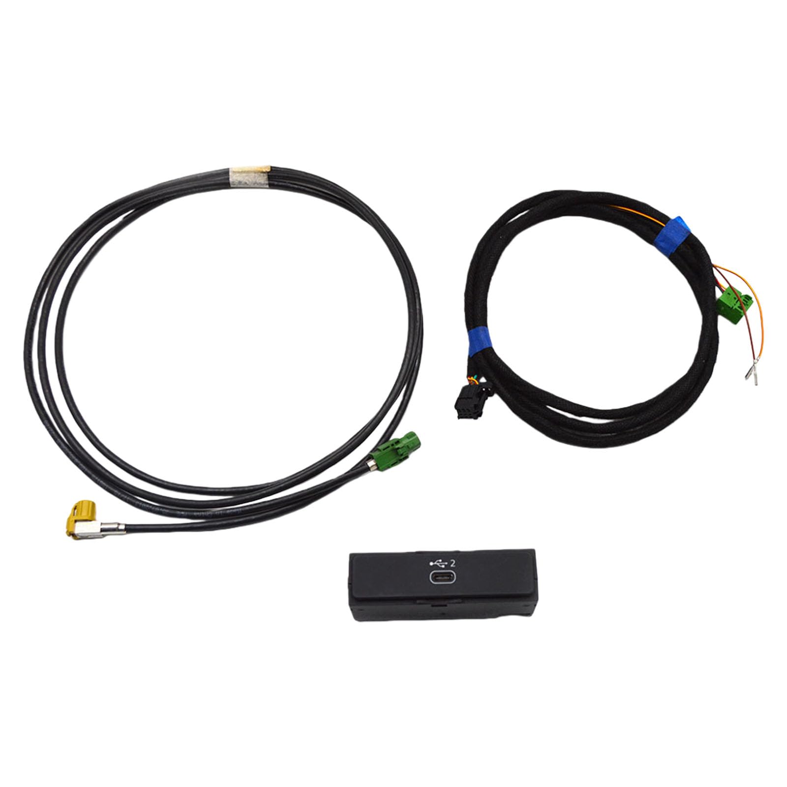 Adattatore automatico resistente all'acqua USB C Smartphone Link con 18W che carica per veicoli di lusso specifici 8W0035708A Prova Auto Link
