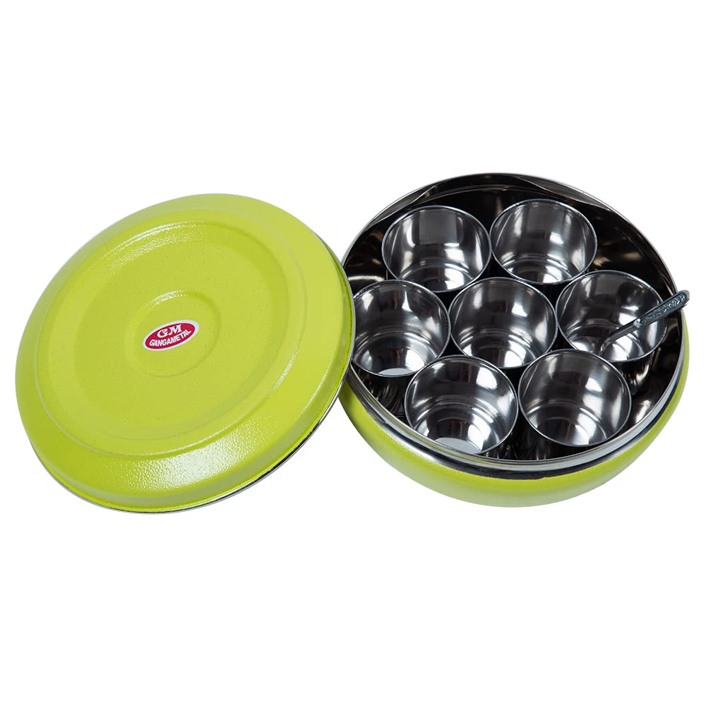 7-in-1 Stainless Steel Spice Box - Keep Spices Fresh! -4