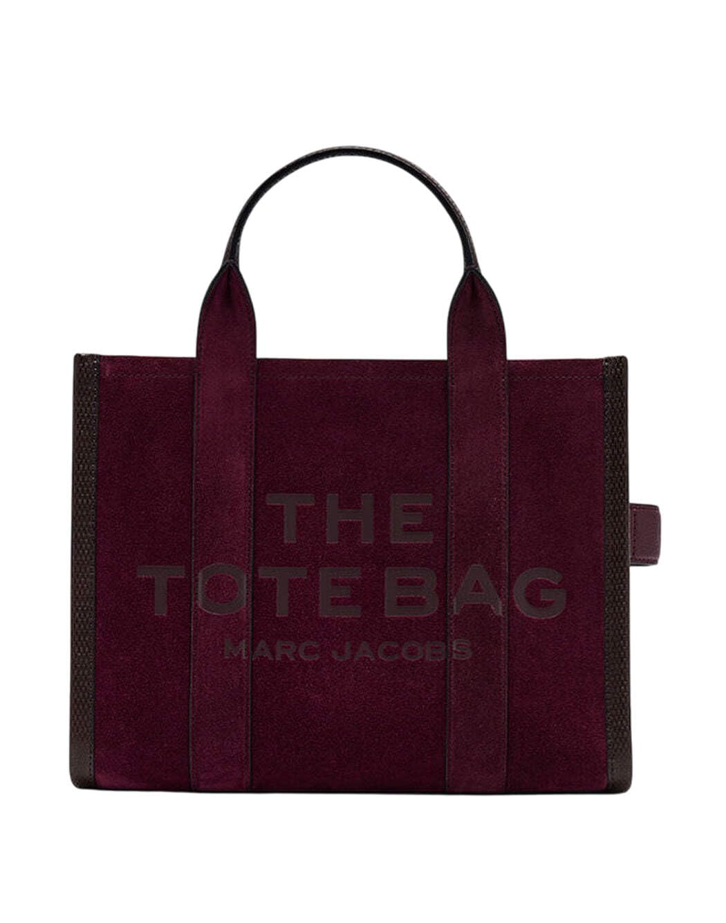MARC JACOBS THE MEDIUM TOTE DARK PLUM