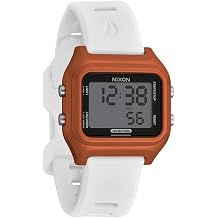 NIXON Ripper A1399-100m Water Resistant Mens Digital Sport Watch 36.5mm Face, 20mm Silicone Band - Made with Recycled Ocean Plastics