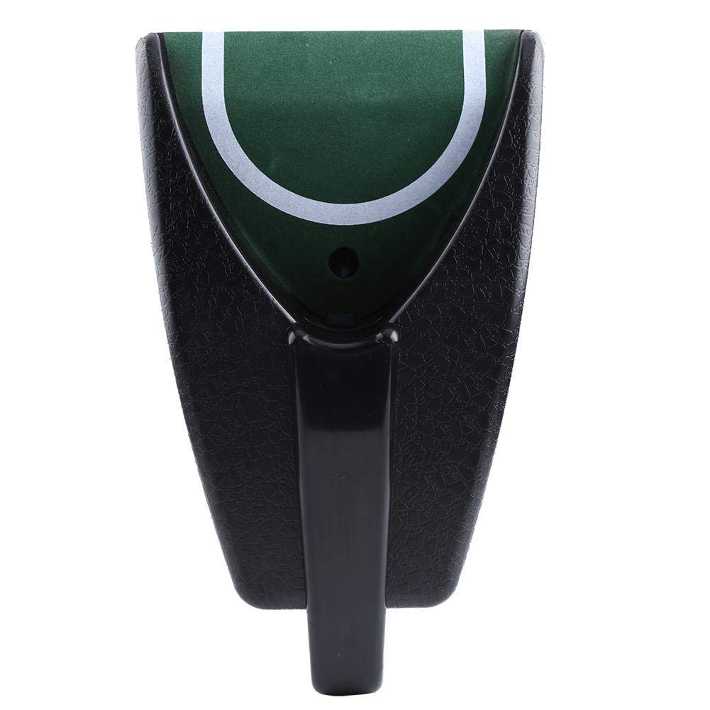VGEBY Return Auto Putting Mat Practice Training Cup Aids Accessories Tool Set for Indoor and Outdoor Use Stuff Ball Putter Return Machine Putter Return Battery Operated