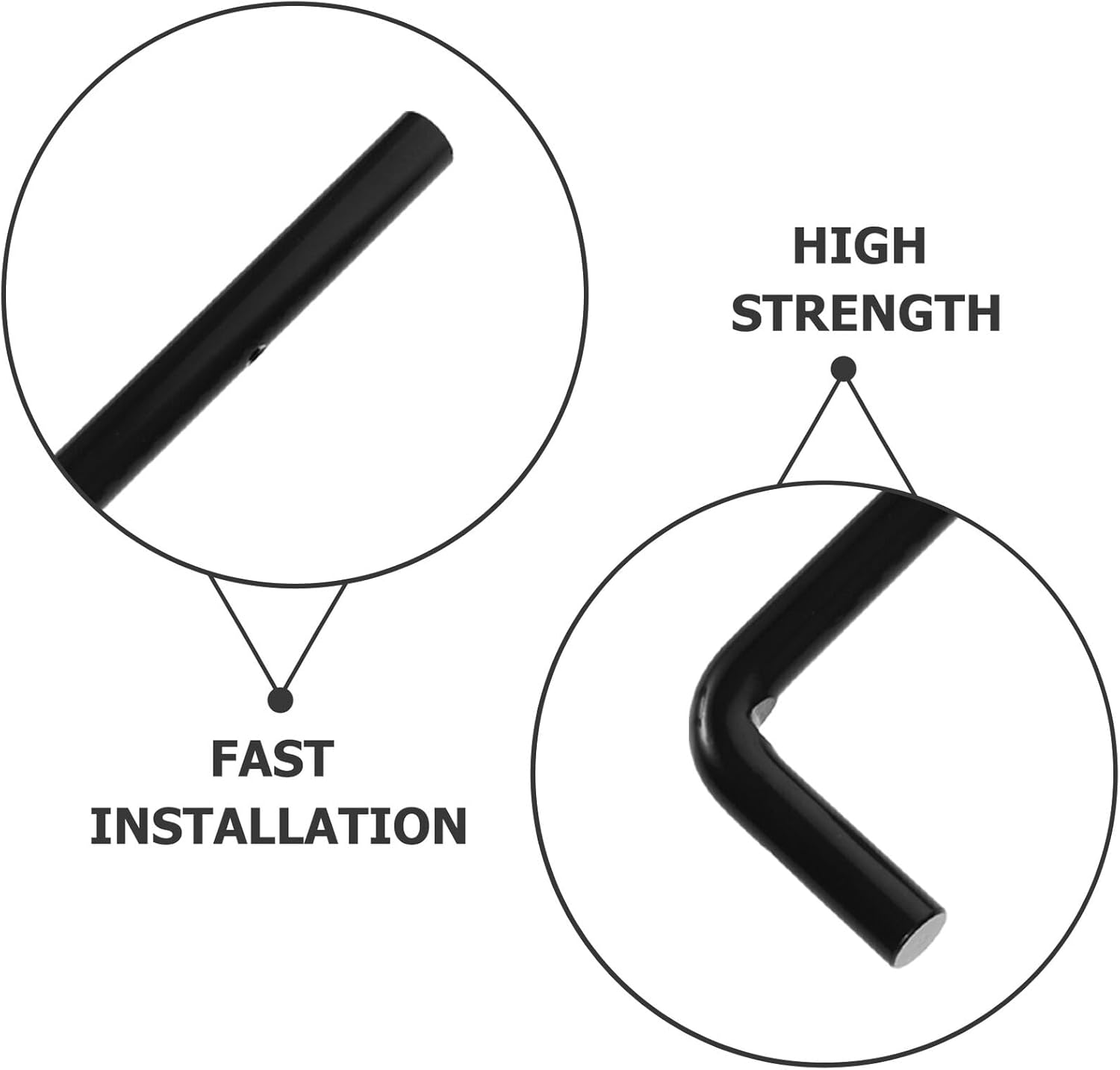 jojofuny 2 Sets Heavy Duty Utility Trailer Gate Spring Latch Kit with Gate Latch Pin for Trailer Door Hardware Repair