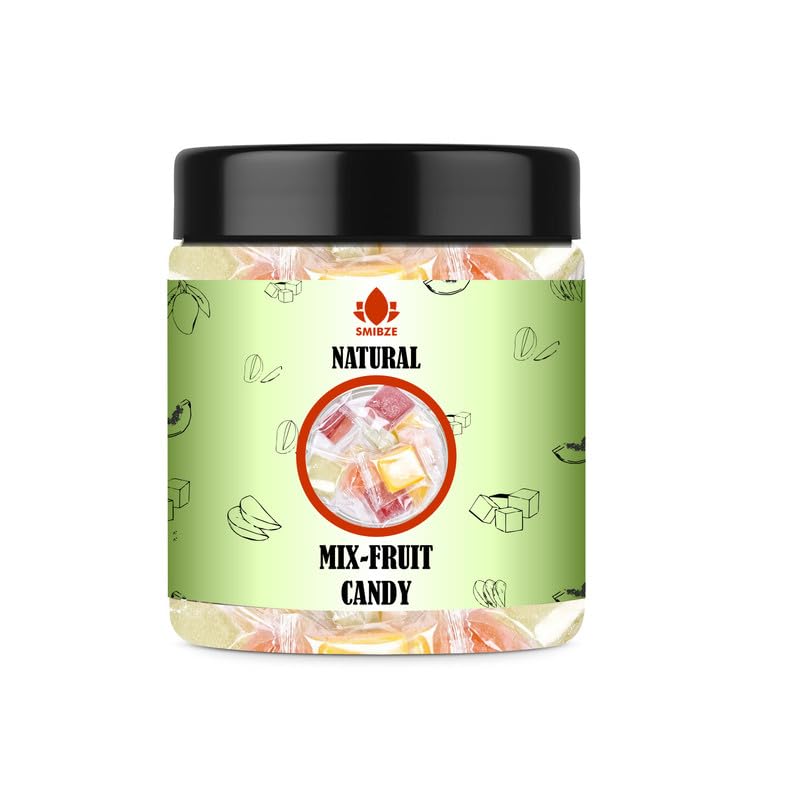 SMIBZE Natural Mix Fruit Candy 3 OZ / 85 Gram