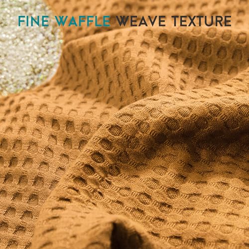 Image of AmyHomie Cooling Waffle Blanket King Size, 100% Rayon Derived from Bamboo