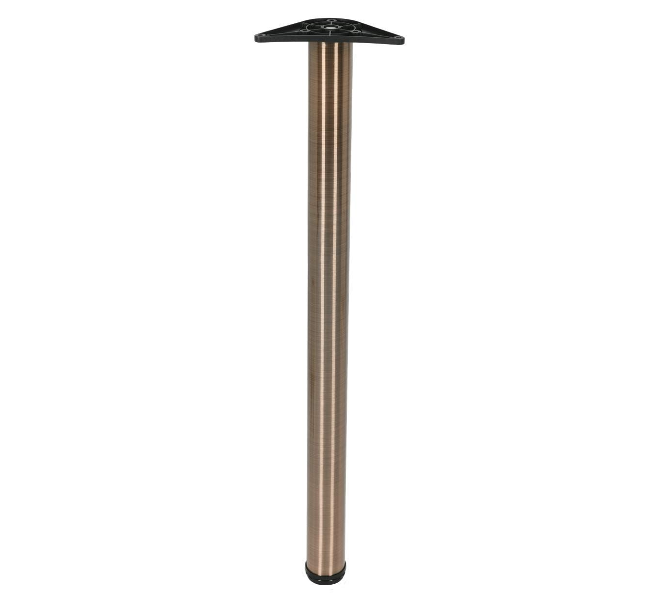 Adjustable Worktop Support Table Leg 60mm (Antique Cooper)