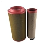 ONE SET OF AIR FILTER 3901477M2 & 3901478M2, APPLICABLE FOR MASSEY FERGUSON TRACTORS 4200 AND 4300