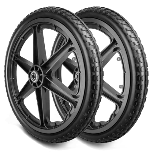 AZUNYYDS 20x1.95 Flat Free Cart Tire