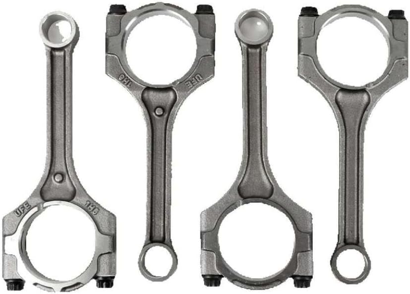 23510-2B100 4PCS Engine Connecting Rod Compatible with Automotive Motorcycle Parts Accent I20 Solaris Rio Cee'd Venga G4FA 1.4L 2006 2019 Compatible with Part Number 23510-2B100