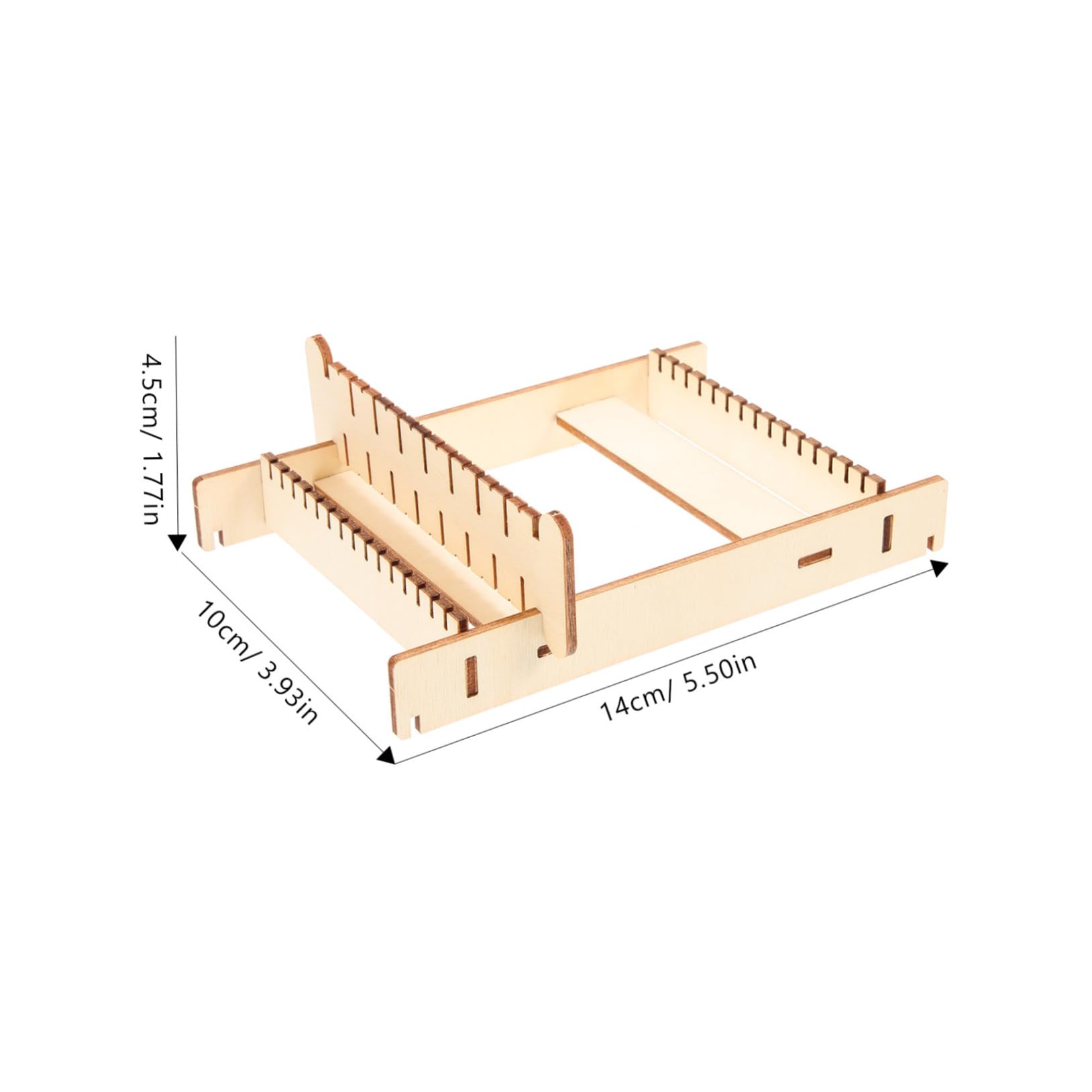 NAMOARLY Wooden Loom Kit for Girls DIY Weaving Machine Toy Early Education Craft Plaything Handmade Knitting Toy Set
