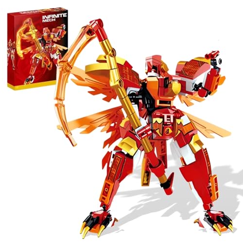 building toy figures red