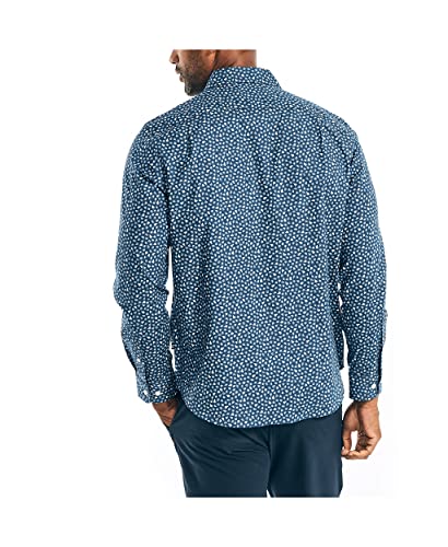 Nautica Men's Printed Poplin Shirt4
