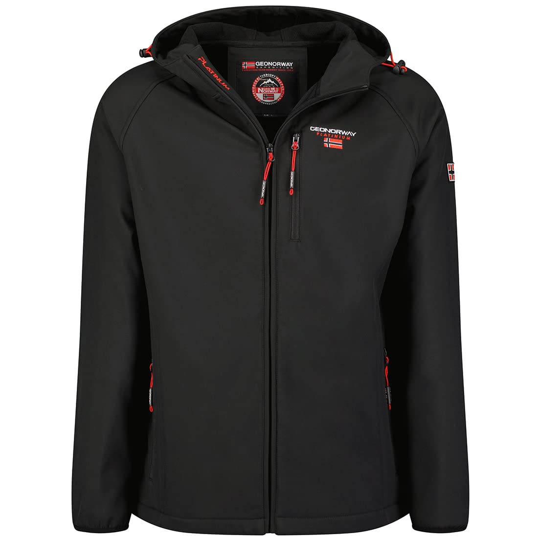 Geographical Norway Takito - Chaqueta, Softshell, para Hombre - Impermeable y cortavientos/Ropa/Abrigo, con manga larga