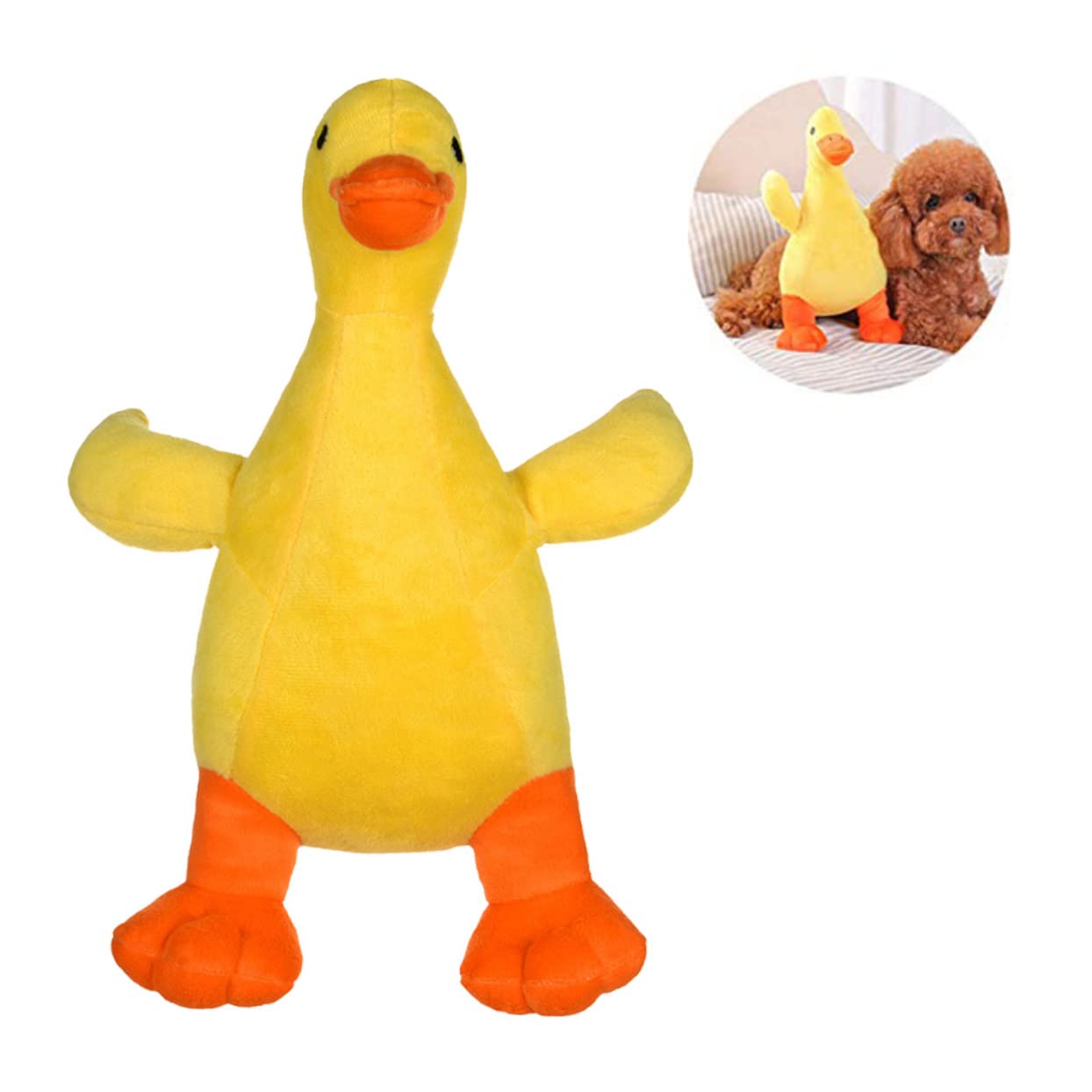Kisangel 2 Piezas Juguetes para Perros Juguetes de Animales Juguetes interactivos para Perros Juguetes de Peluche muñecos Juguetes para Mascotas Juguetes para Cachorros Peludo Almohada stas