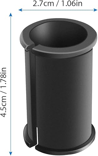 Miniatura 2 de Paquete de 6 micrófonos espaciadores de montaje de choque de goma para arandela de tubo compatible con Sony Camcorder Rode NTG, Sennheiser MKH418