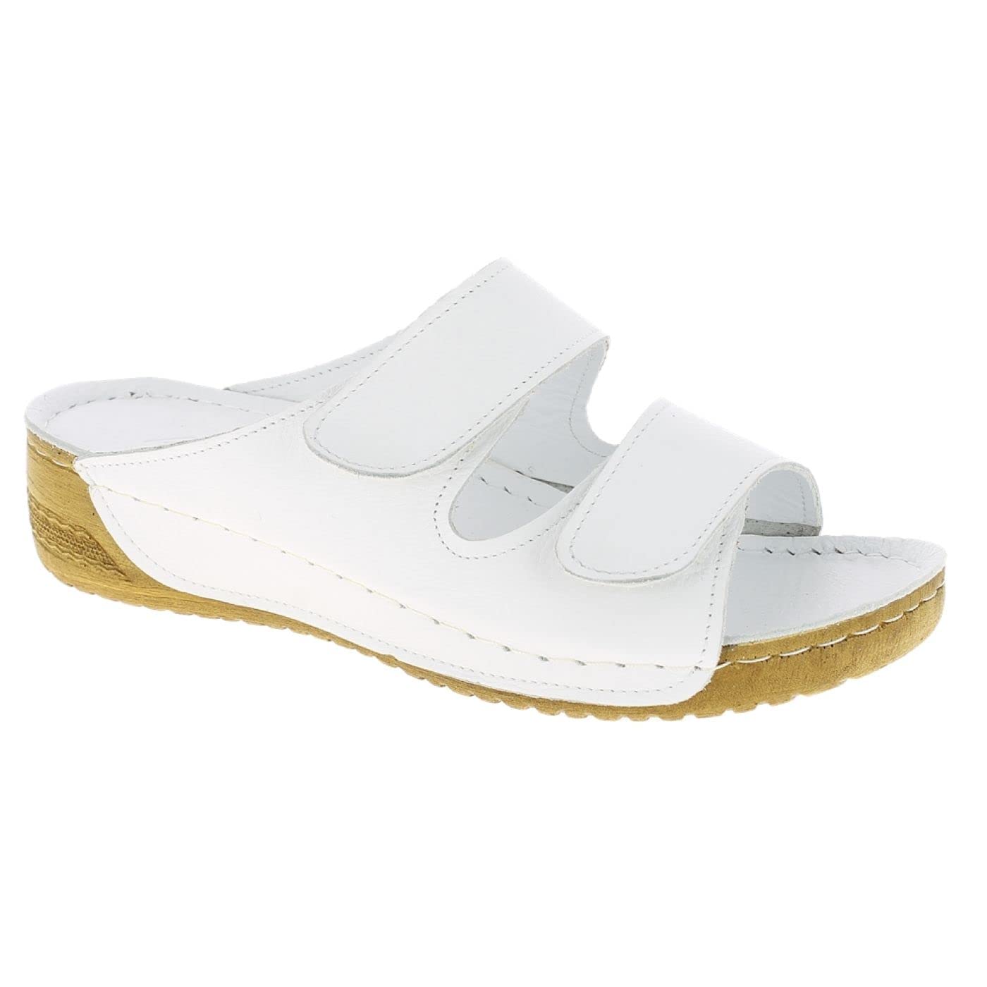 Andrea Conti Women's Mules, Weiß, 9.5 UK