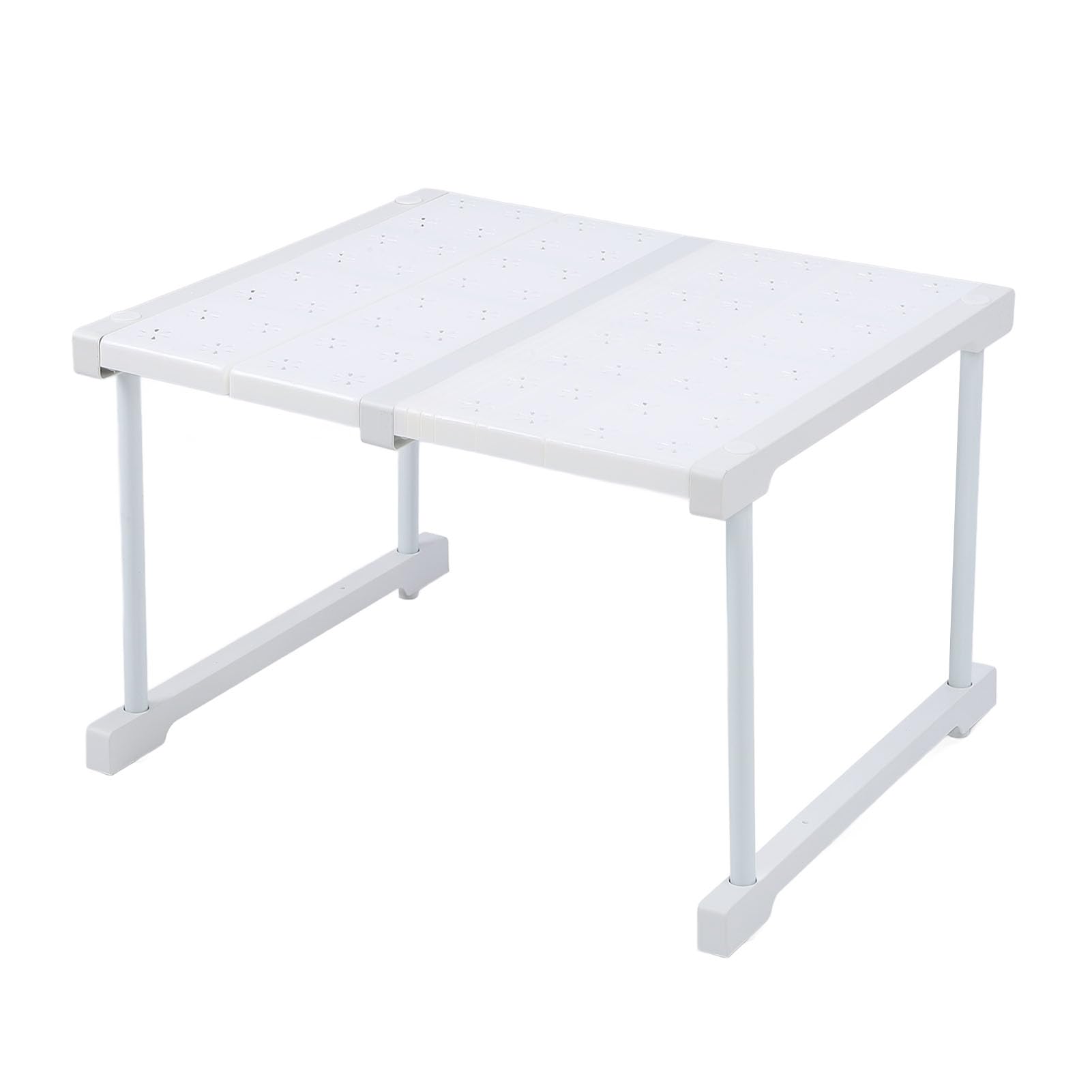 Ripiano per Armadio Espandibile con Acciaio Al Carbonio, Ripiano Regolabile per Armadio, Divisorio Ideale per Guardaroba e Organizer per e Bagno (Lunghezza 37-48