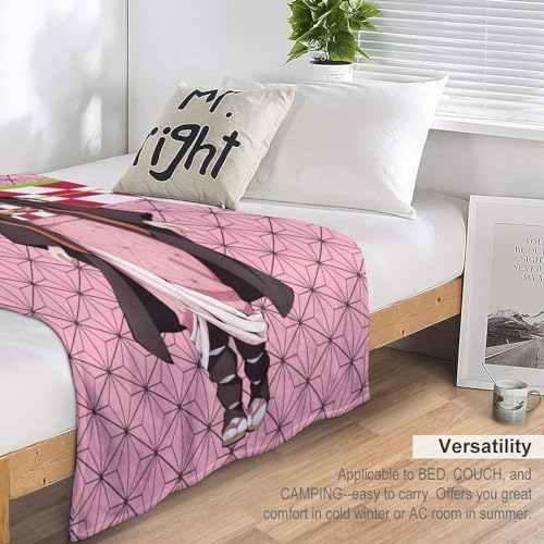 Mothy 01 Anime Blanket Flannel Throw Blanket Super Soft Fleece Blankets Cozy Warm Gifts Blanket For Couch Sofa Bed All Season-Teen 60 Inchx50 Inch thumb #1