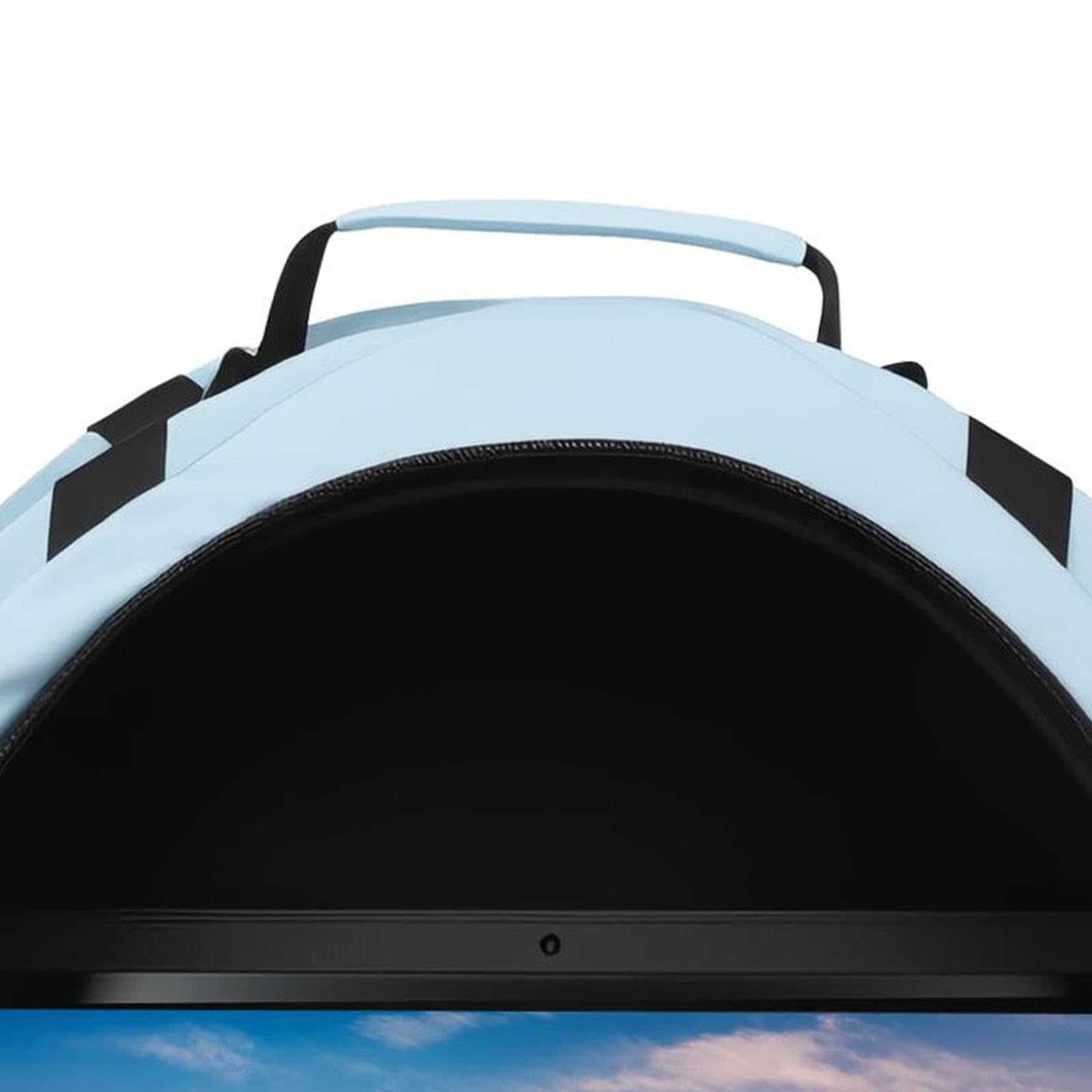 Parasole universale per computer portatile, 48,5 x 43 x 42 cm, protezione dai riflessi per computer portatili, tenda parasole pieghevole, protezione solare portatile per la maggior parte dei computer