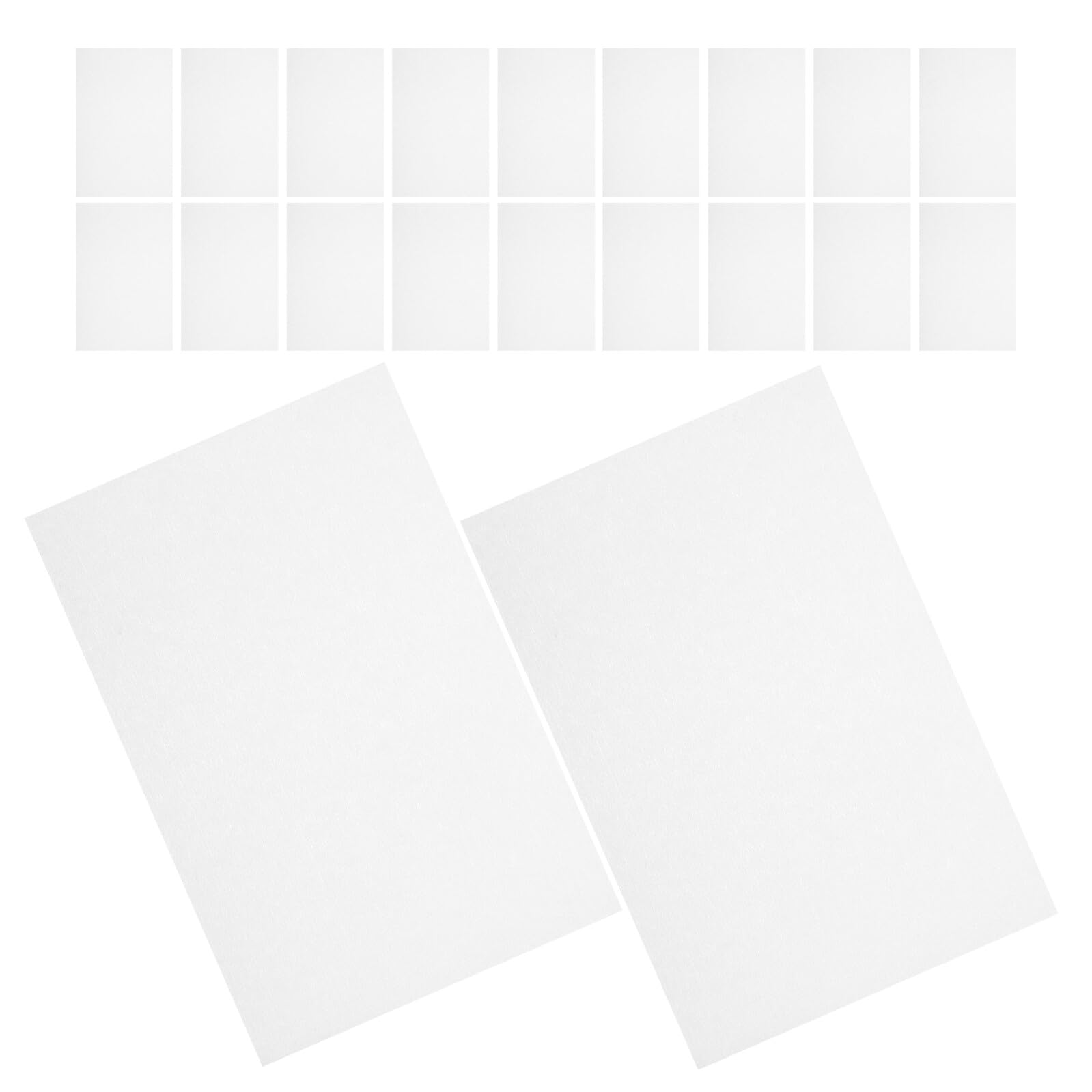 GLEAVI Carta Assorbente per Gabbie per Uccelli 44X31 CM 100 Fogli Monouso Pretagliati per Fondo Gabbia Rivestimenti Assorbenti per Pappagalli e Parrocchetti Accessori Pratici per la