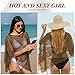 Cuffbow 1 Pcs Women Mesh Sheer Swimsuit Cover-up Side Slit Sheer Poncho Shrug Short Sleeve Beach Skirt Wear Bikini for Swim (Khaki)