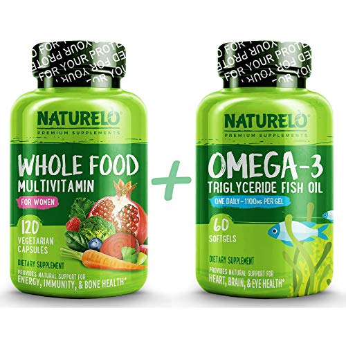 Bundle: Whole Food Multivitamin for Women + Omega-3 Fish Oil