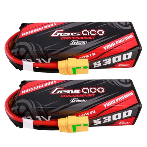 Gens ace 5300mAh 3S1P 60C 11.1V HardCase G-Tech Lipo Battery