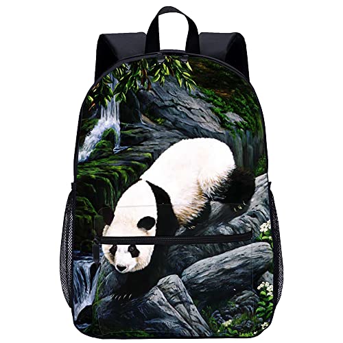 Cartable panda maternelle léger et grand sac à dos enfant 3D pour la rentrée scolaire