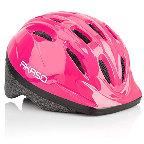 AKASO Bike Kids Helmet, Adjustable Safety Helmet for Ages 1-8, Multi-Sport Toddler Helmet for Cycling Skateboarding Hiking Scooter Inline Skating Longboard Roller