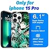 3D iPh 15 pro Case Anime Motion Anime Phone Case Shockproof Soft TPU Anti-Scratch Non-Slip Japanese Manga Case for iPh 15 pro - Image 3