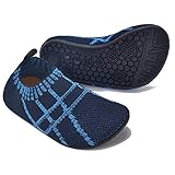  MARITONY Kinder Badeschuhe Jungen Mädchen Hausschuhe Kinder Aquaschuhe Barfußschuhe Wasserschuhe Leicht rutschfest Pantoffeln für Kleinkinder Weiche Slippers Gr.19-30