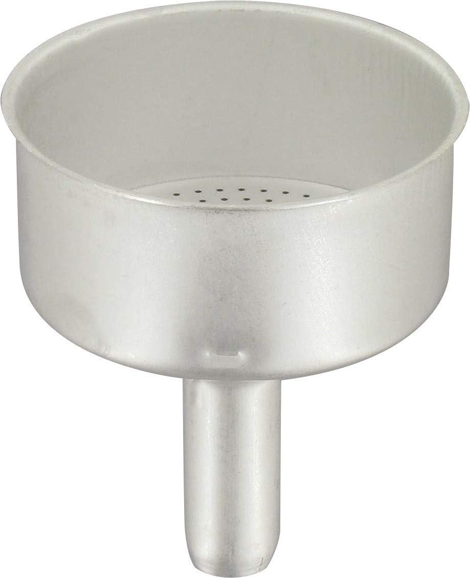 Ilsa – 9202 Aluminium Espresso Coffee Machine, Silver 9 Cups centimeters metallic silver