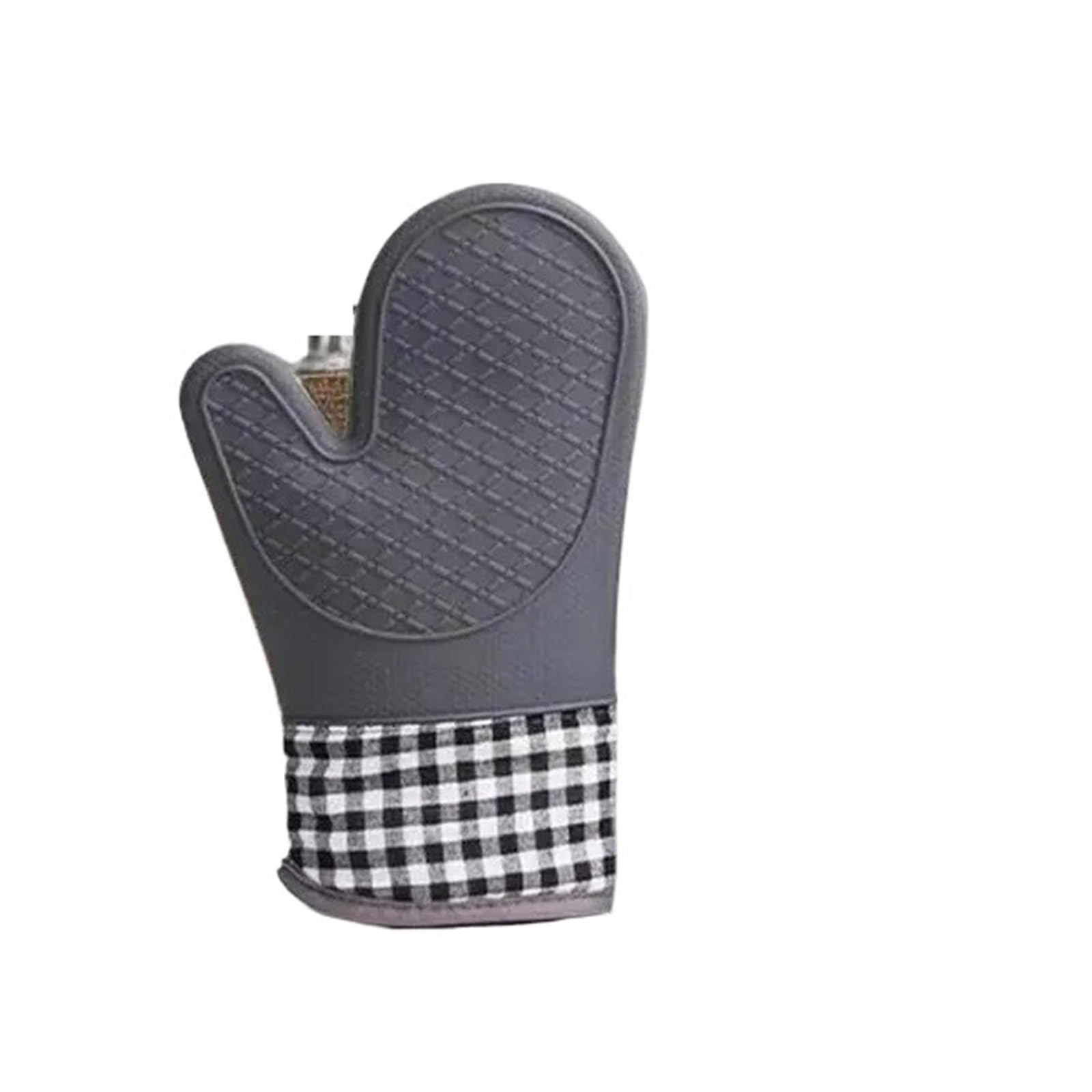 MRKU Guantes para Hornear, Guantes de Cocina para Horno, 1 Unidad, Silicona, Resistentes a Altas temperaturas, antiquemaduras, para Toda la Familia.